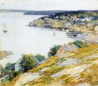 Willard Leroy Metcalf - East Boothbay Harbor